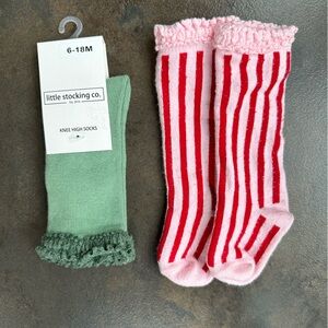Little Stocking Co. Sock set. Size 6-18 months.